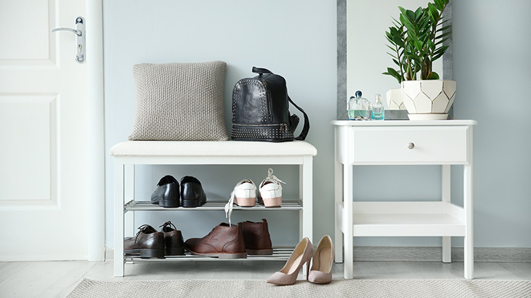 Organised hallway