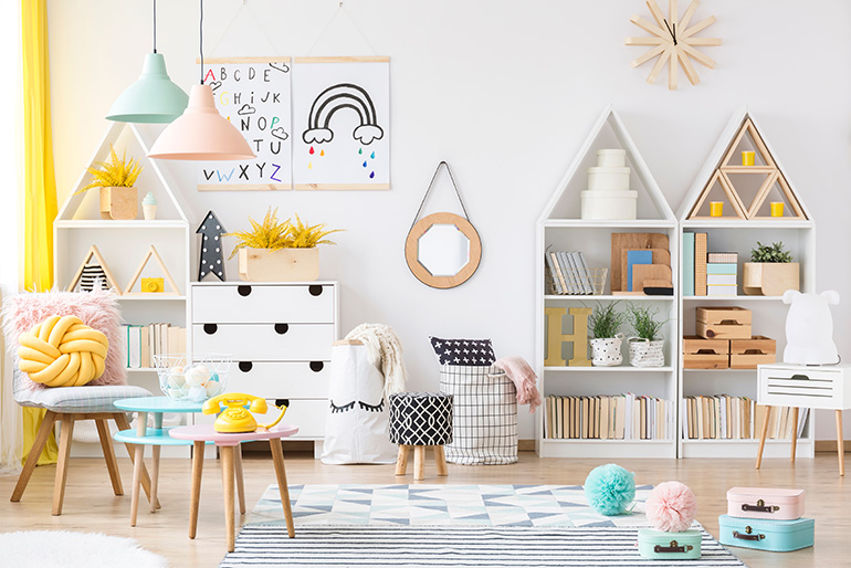 A beautiful organised nursery